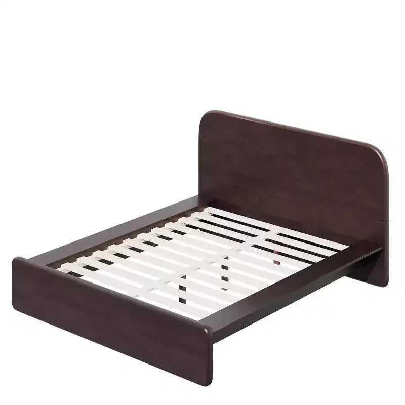 Christopher Knight Home Taro Modern Wooden Platform Bed Frame with Rounded Headboard