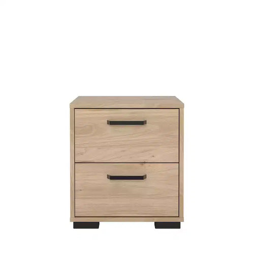 Tvilum, Sofia 2 Drawer Nightstand, Jackson Hickory