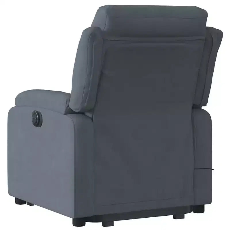 vidaXL Stand Up Massage Recliner Chair Dark gray