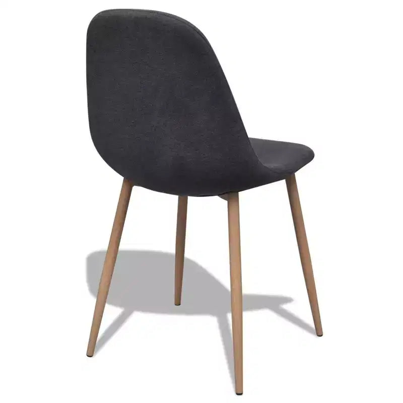 vidaXL Chair Grey Fabric
